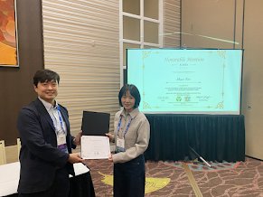 Jihyun Kim receives an Honorable Mention at the 2026 HFES Annual Meeting
