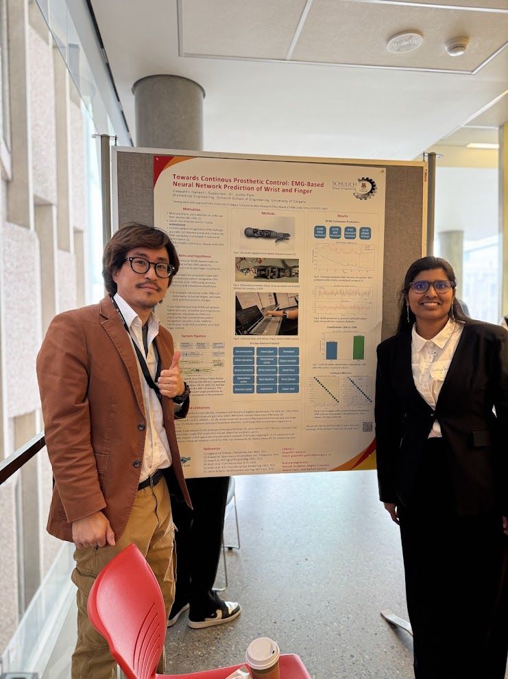 Thesis poster: naturalistic prosthetic control