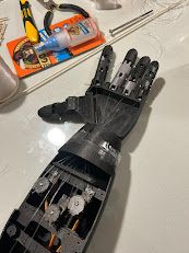 Inside a 3D-printed hand